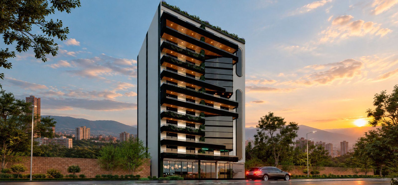 Fachada de Girona Living 2